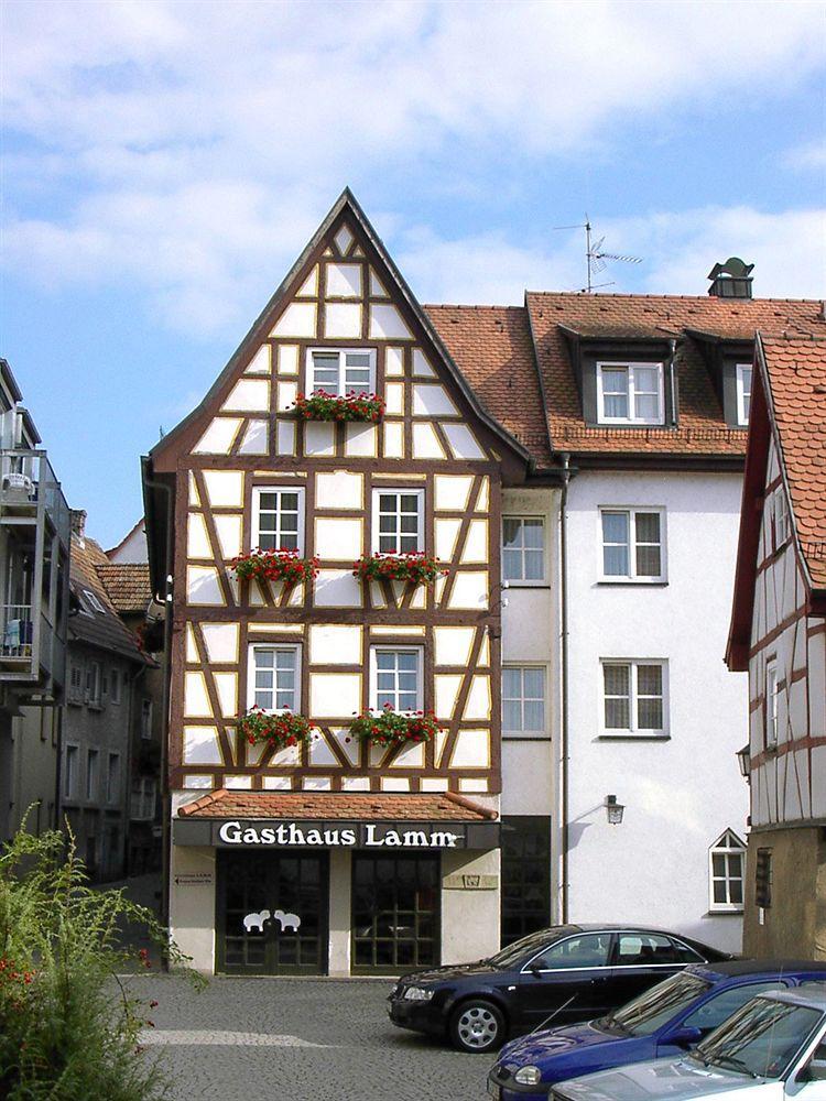 Hotel & Restaurant Lamm Mosbach  Buitenkant foto
